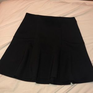 This classy black skirt.